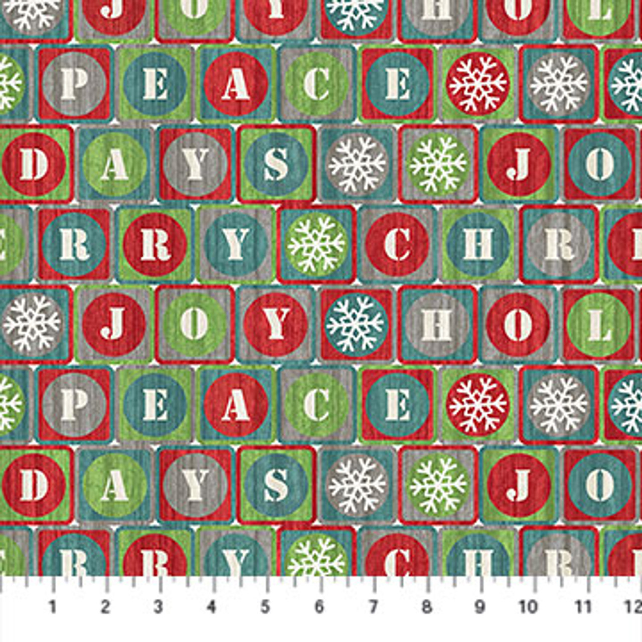 Northcott - Hurry Up Santa - Christmas Words On Grey - Lancaster Home & Fabric northcott-hurry-up-santa-christmas-words-on-grey-lancaster-home-fabric
