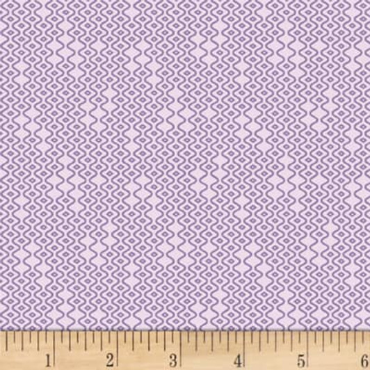 P&B Textiles - Amelie - Diamond Stripes, Lavender