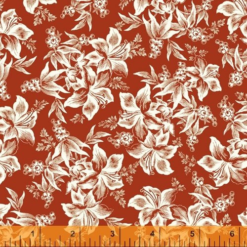 Windham - Scarlett - Lily, Cream/Red