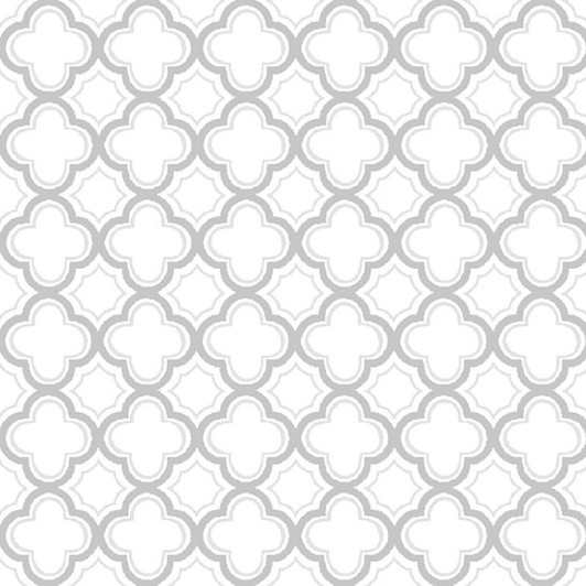 Quilting Treasures - Sorbets - Geo, Soft Gray