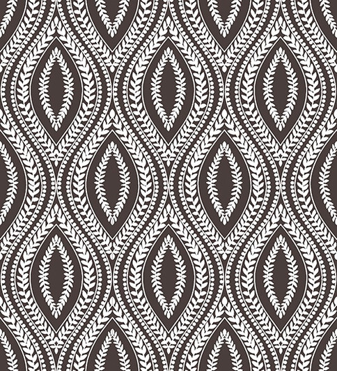 Quilting Treasures - Hideaway - Carino Geometric, Charcoal