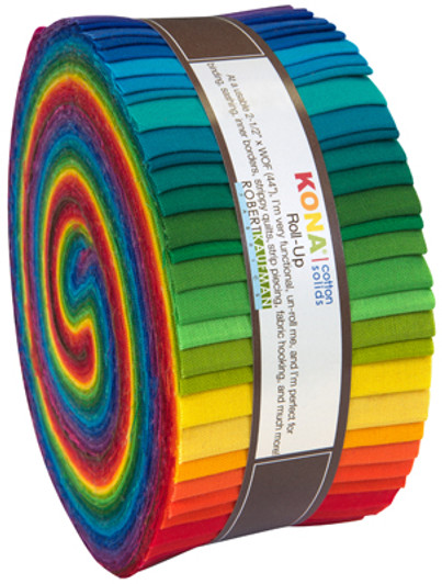 Robert Kaufman - Roll Ups - Kona Cotton, New Classic