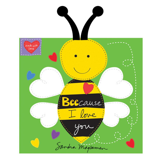 Studio E - Huggable & Loveable - 36" BEEcause I Love You, Book Panel