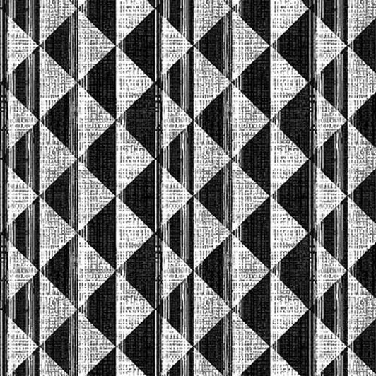 Studio E - Beauty in Bloom - Triangle Geometric, Charcoal