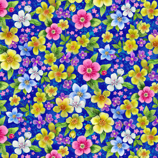 Studio E - Epic Owls - Florals, Royal