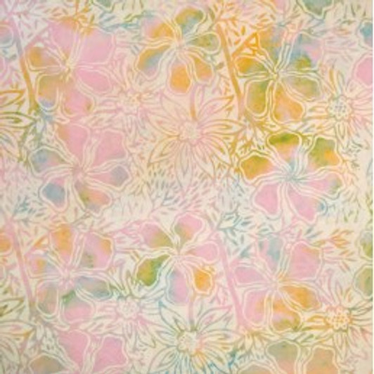 Parkside - Batiks by Mirah - Floral, Orchid