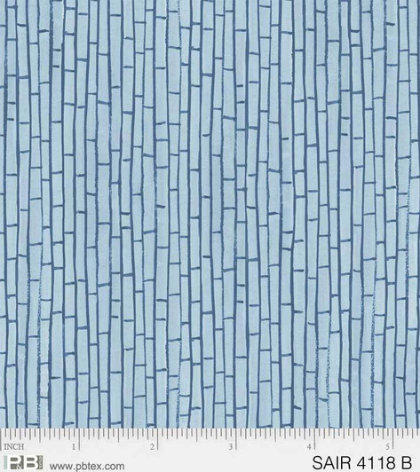 P & B Textiles - Sailors Rest - Bricks , Blue