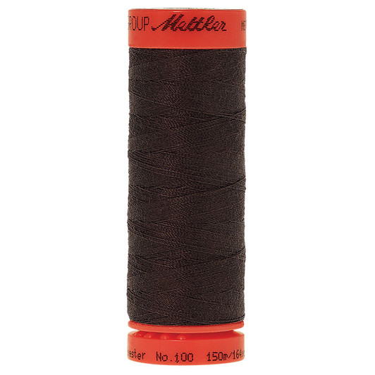 Mettler Metrosene - 164 yds - 50wt - All Purpose Thread #100, Black Peppercorn