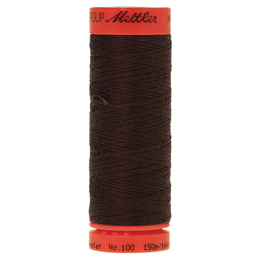 Mettler Metrosene - 164 yds - 50wt - All Purpose Thread #100, Very Dk Brown