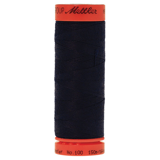 Mettler Metrosene - 164 yds - 50wt - All Purpose Thread #100, Blue Black