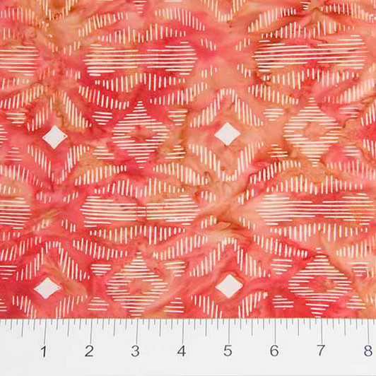 Banyan Batiks - Ikat Sketch, Red