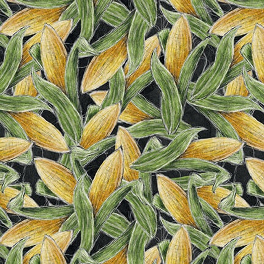 Blank Quilting - Rake & Bake - Corn, Yellow