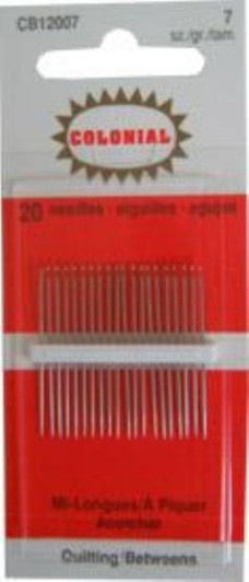 Colonial Needles - Quilting/Betweens - Size 11 - 12 Count