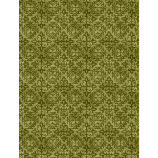 Wilmington Prints - Tuscan Delight - Medallions, Green