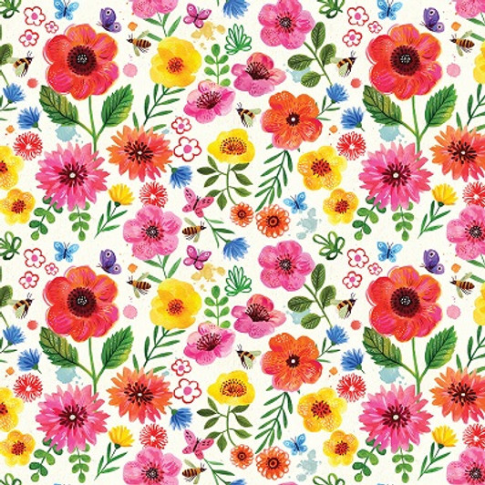 Dear Stella - Rooting For You - Flowers, Cream