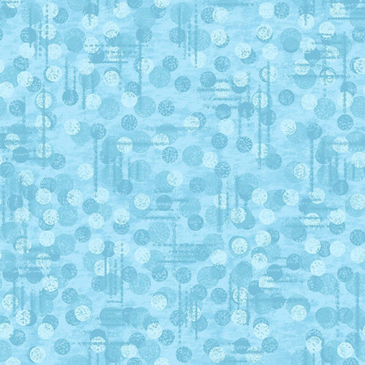 Blank Quilting - Jot Dot, Light Blue