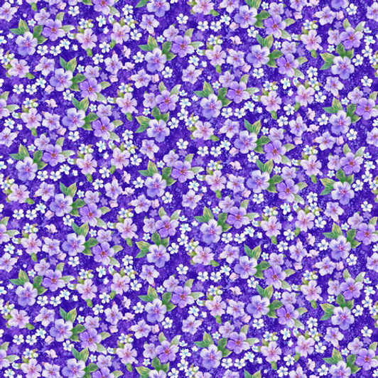 Studio E - Panda Sanctuary - Floral, Lavander