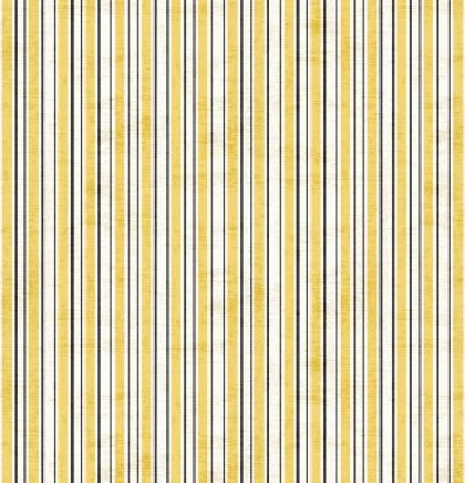 Wilmington Prints - Sundance Meadow - Stripe, Cream/Yellow
