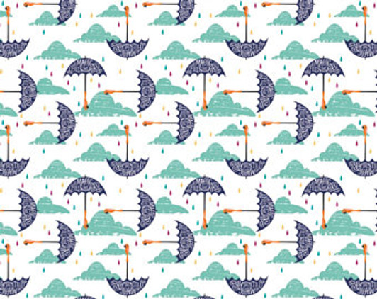 Camelot - Mary Poppins 2 - Umbrellas, White