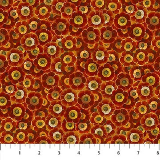 Northcott - Covent Garden - Flowers, Red