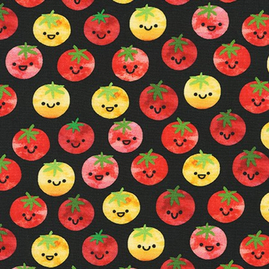 Robert Kaufman - Chili Smiles - Smiling Tomatoes, Black