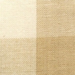 Dunroven House - Homespun - 1" Buffalo Check, Wheat/Cream