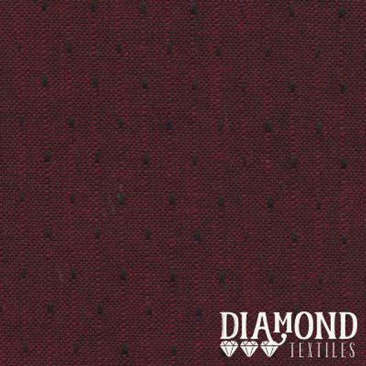 Diamond Textiles - Primitive Rustic Homespuns, Woven Red