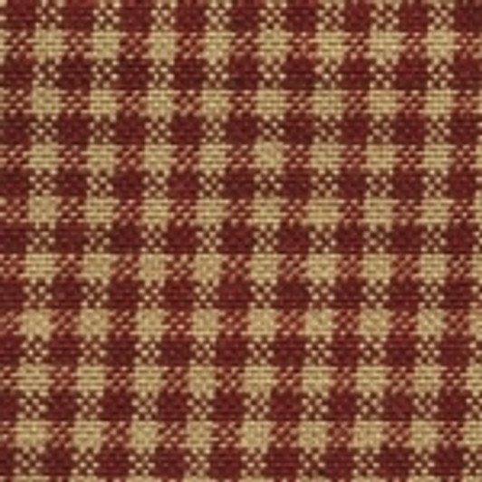 Dunroven House - Homespun - Mini Check, Red