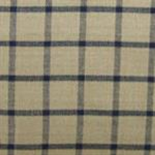 Dunroven House - Homespun - Window Pane, Black on Tan