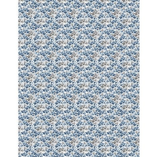 Wilmington Prints - Awakenings - Small Floral, Blue