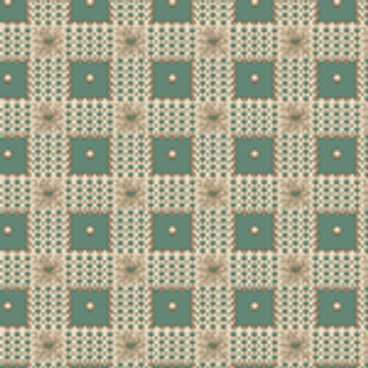 Marcus Fabrics - Cedar Shake - 1" Squares, Teal