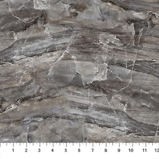 Northcott - New Dawn - Stone Texture, Grey