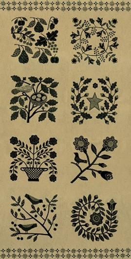 Moda - Maryland - 24" x 44" Panel, Whole Wheat