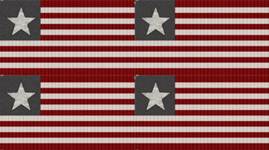 Northcott - My America - 24" Placemat Panel, Multi