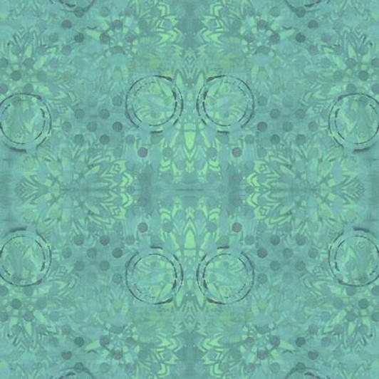 Free Spirit - Pizzazz - Medallions, Aquamarine