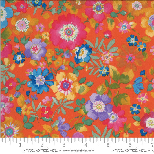 Moda - Lulu - Flower Garden, Clementine