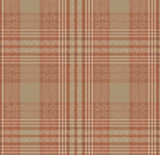 Marcus Fabrics - Cedar Shake Wovens - Yarn-dyed Plaid, Brick