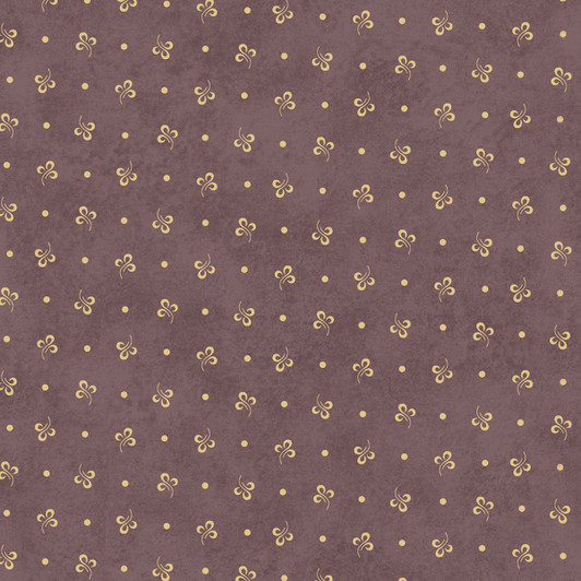 Marcus Fabrics - Garden Getaway - Seedlings, Purple