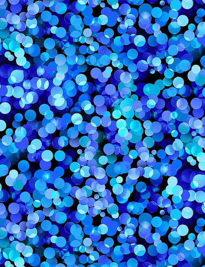 Timeless Treasures - Butterfly Magic - Magic Dots, Navy