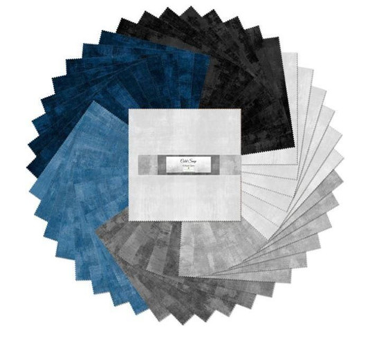 Wilmington Prints - 10 Karat Gems - Cold Snap, 42 - 10" Squares