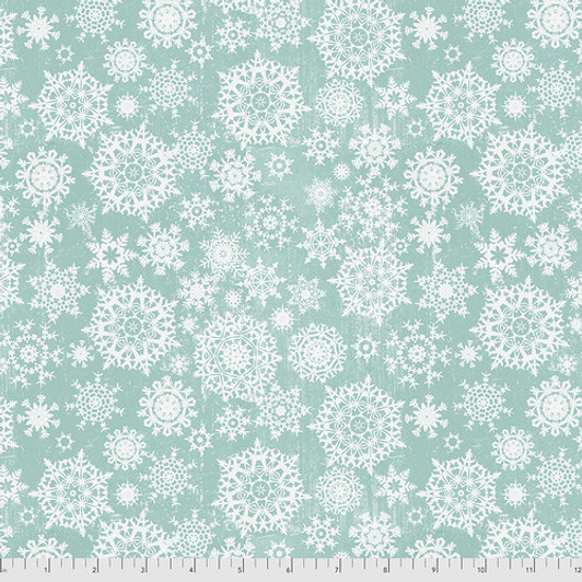 Free Spirit - Tim Holtz - Christmastime - Snowfall, Mint