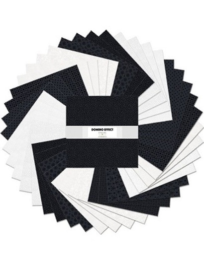 Wilmington Prints - Domino Effect - 10 Karat Gems - 42 - 10" Squares