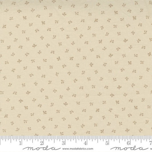 Moda - Regency Somerset Blues - Bridgewater Blender Leaf, Shadow White