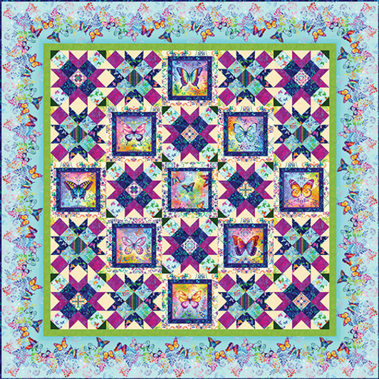 Free Pattern - Butterfly Bliss Quilt #2