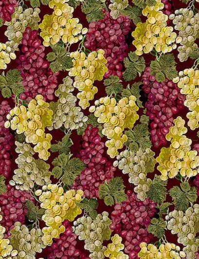 Timeless Treasures - Wine Cellar - (Wine) - Wine Grapes, Black