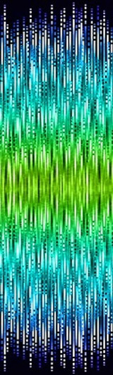 Hoffman - Crack The Code - Spectrum Digital Print, Beach Glass