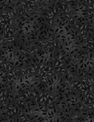 Wilmington Prints - Essentials Climbing Vine, Black