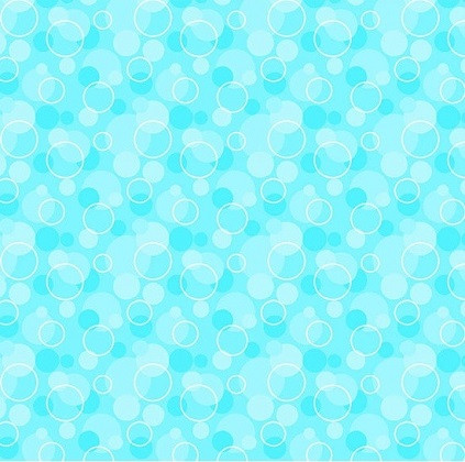 A.E.Nathan - Comfy Flannel Prints - Bubbles, Aqua