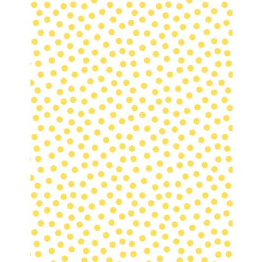 Wilmington Prints - Essentials On the Dot, White/Yellow