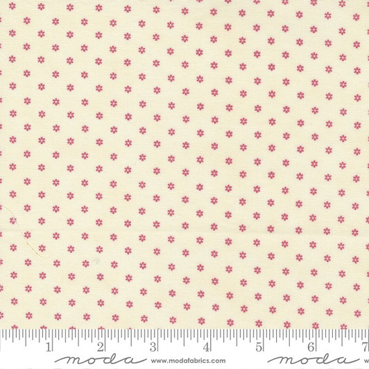 Moda - Garden Gatherings Shirtings - Small Daisy, Primrose/Natural